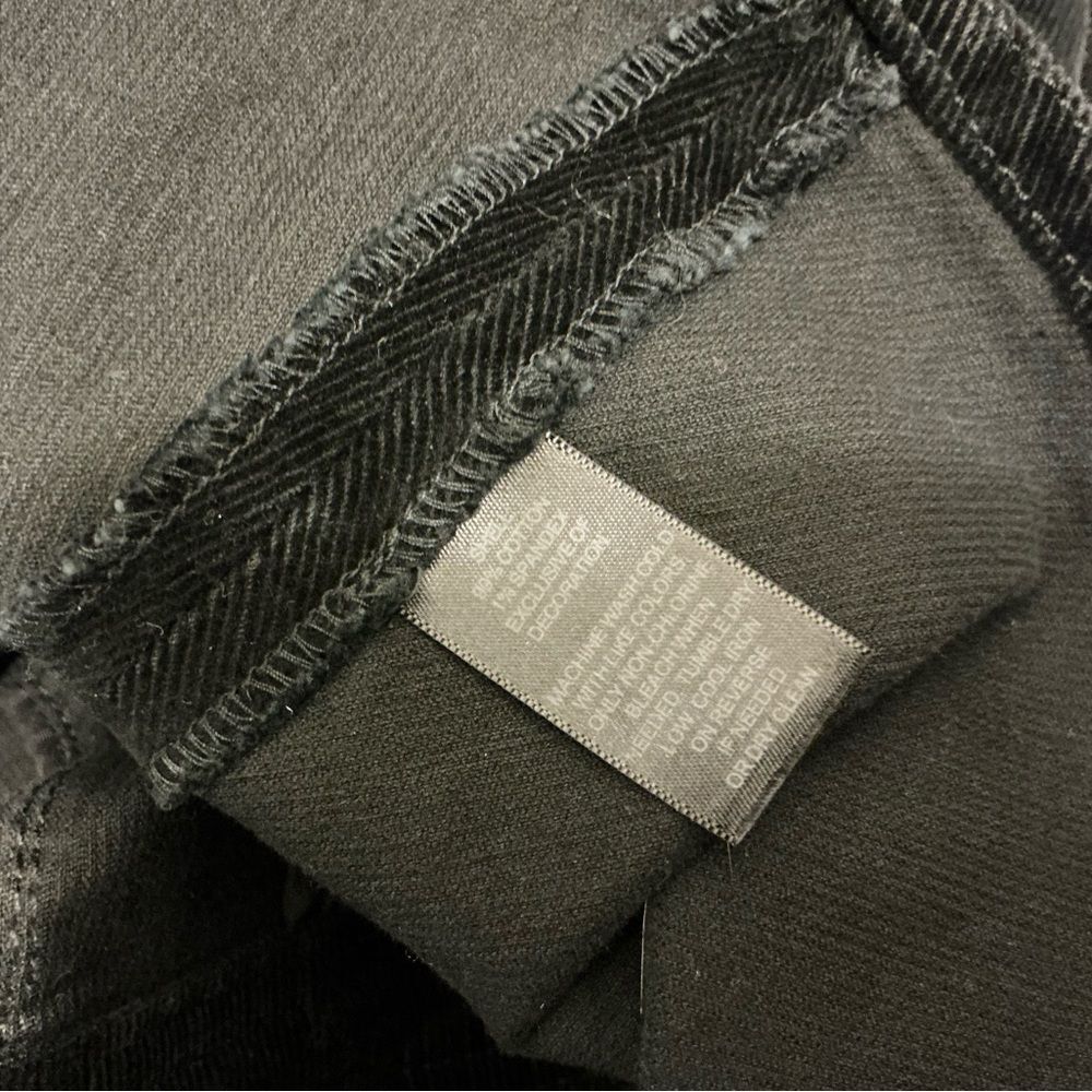 White House Black Market Corduroy Blazer Jacket Women's Size 4 Black Long Sleeve - Picture 5 of 6